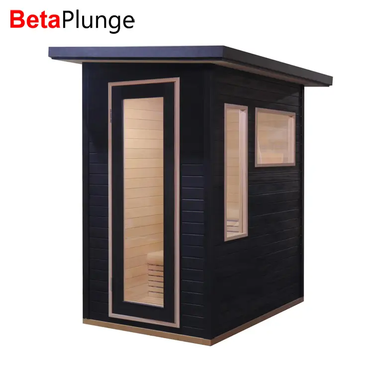 Canadian Red Cedar Outdoor Sauna Room