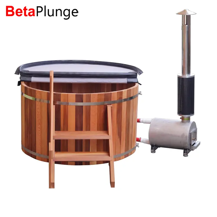 Red Cader Standard Design Sauna Outdoor Barrel